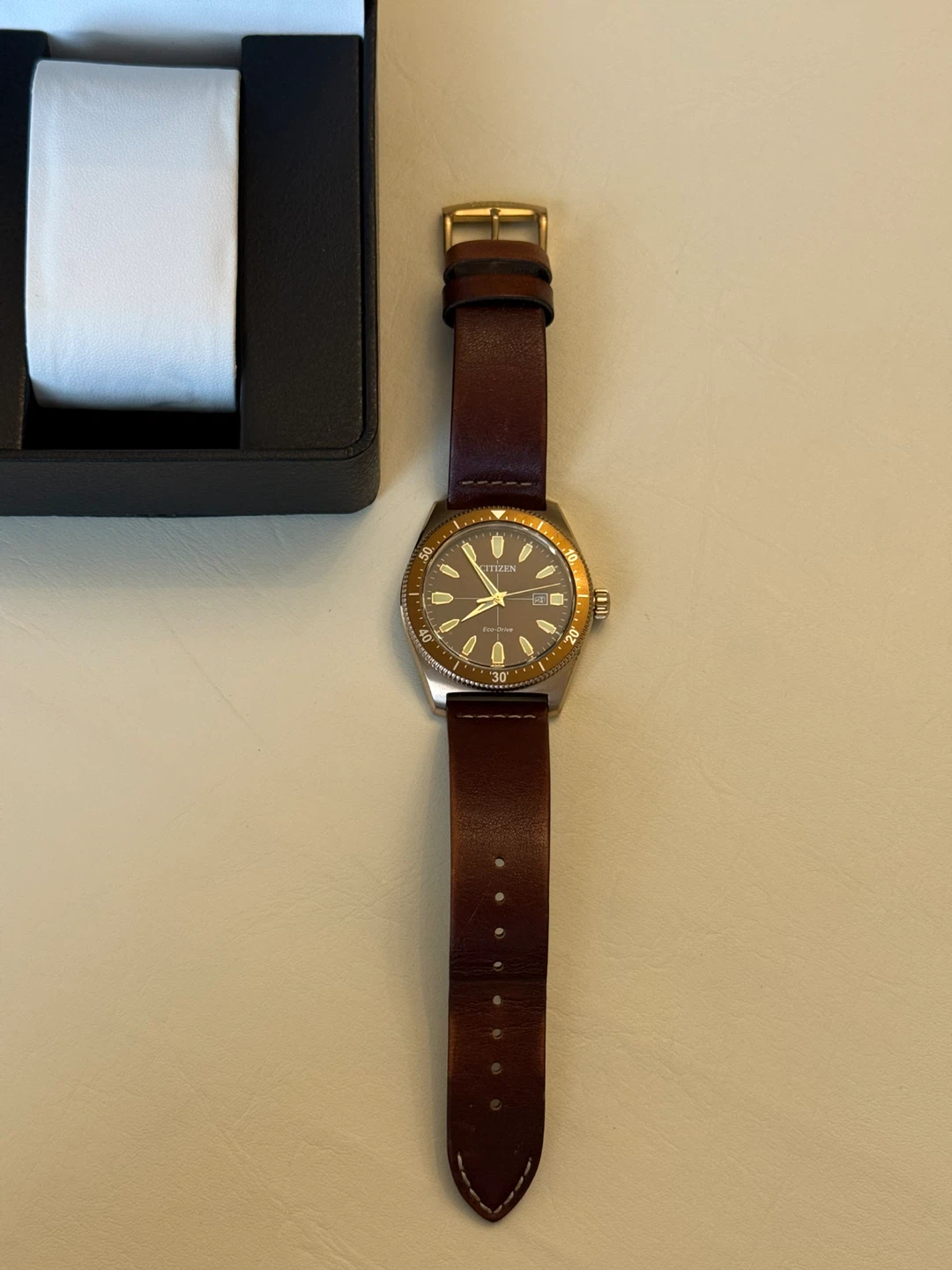 Citizen Men’s Watch Sport Eco Drive - Brown Dial - photo 5