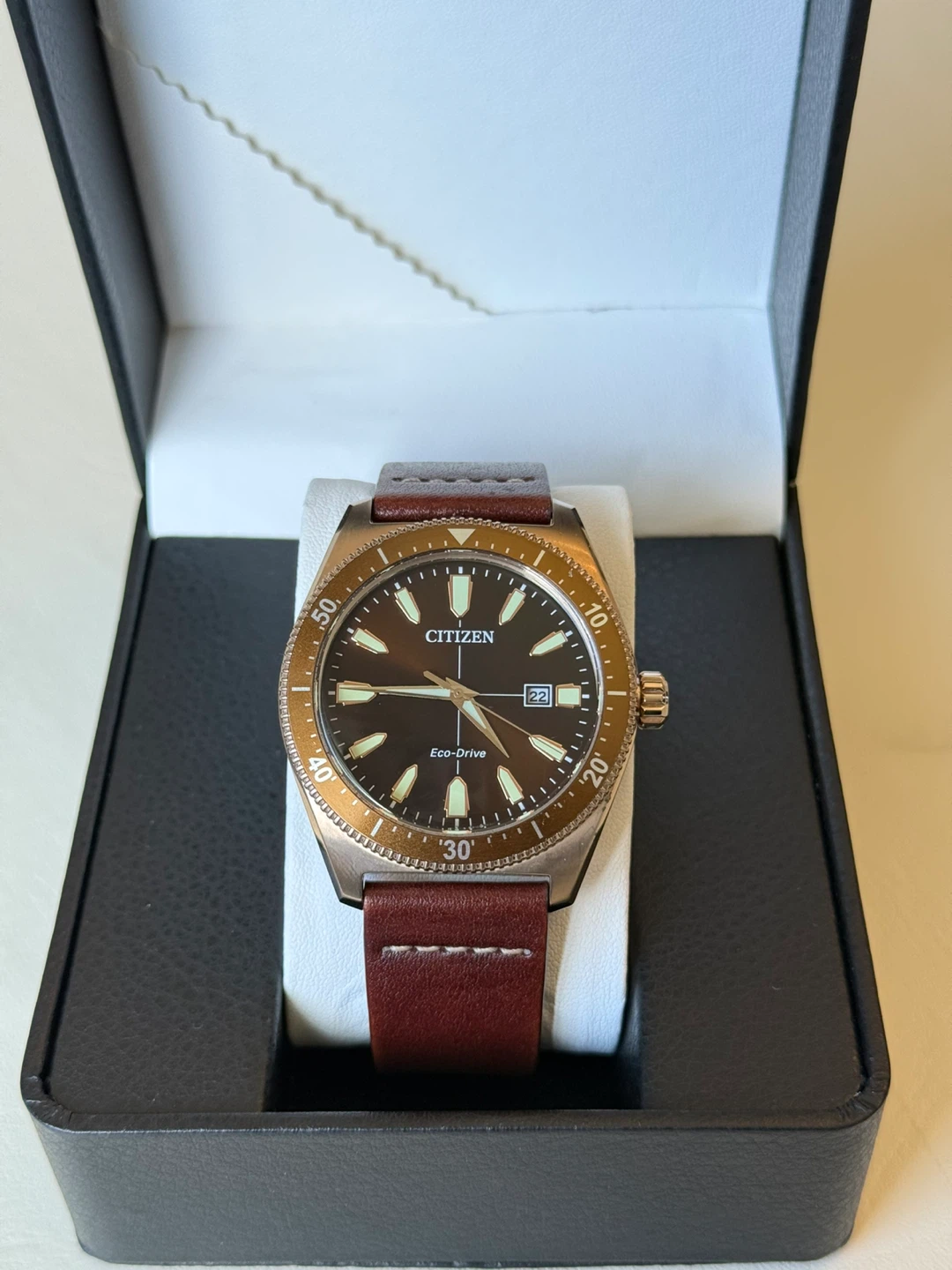 Citizen Men’s Watch Sport Eco Drive - Brown Dial - photo 3