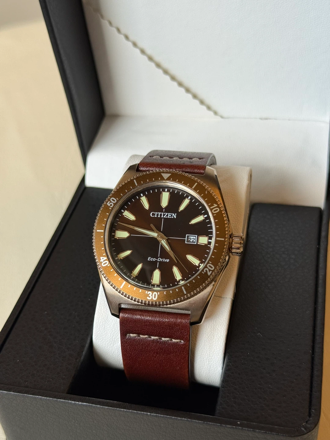 Citizen Men’s Watch Sport Eco Drive - Brown Dial