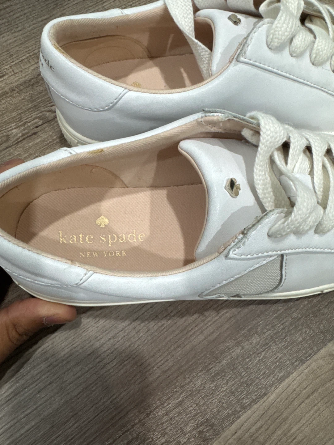 Kate Spade New York White Leather Sneakers - photo 2