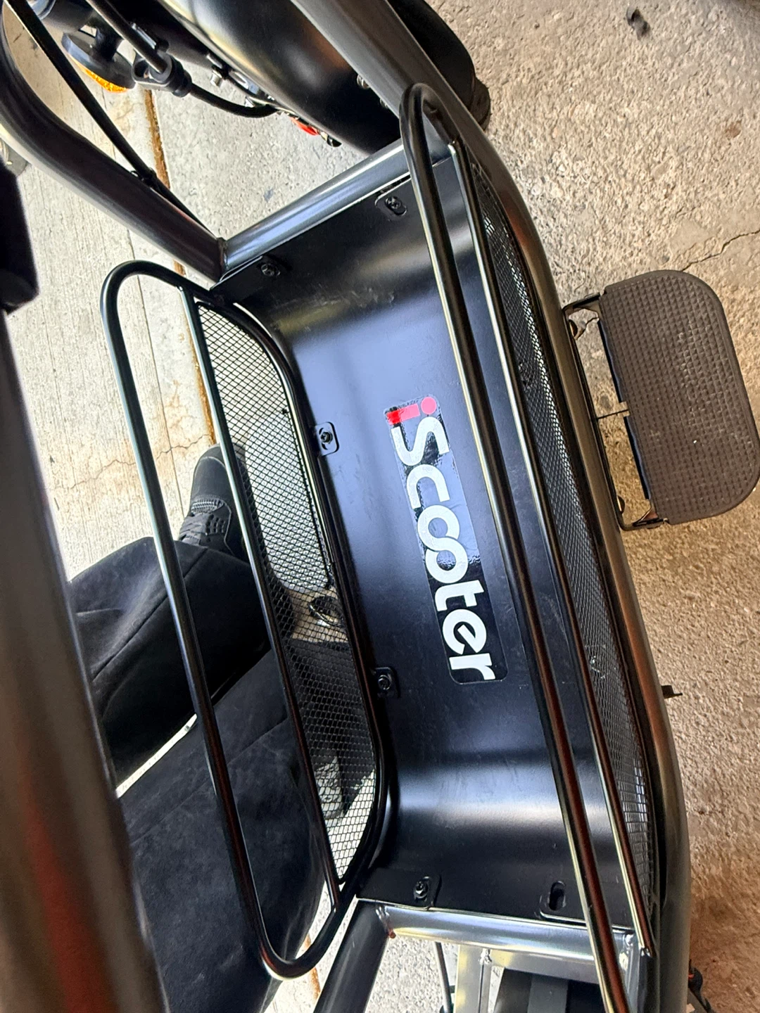 Electric Scooter with Basket - photo 2