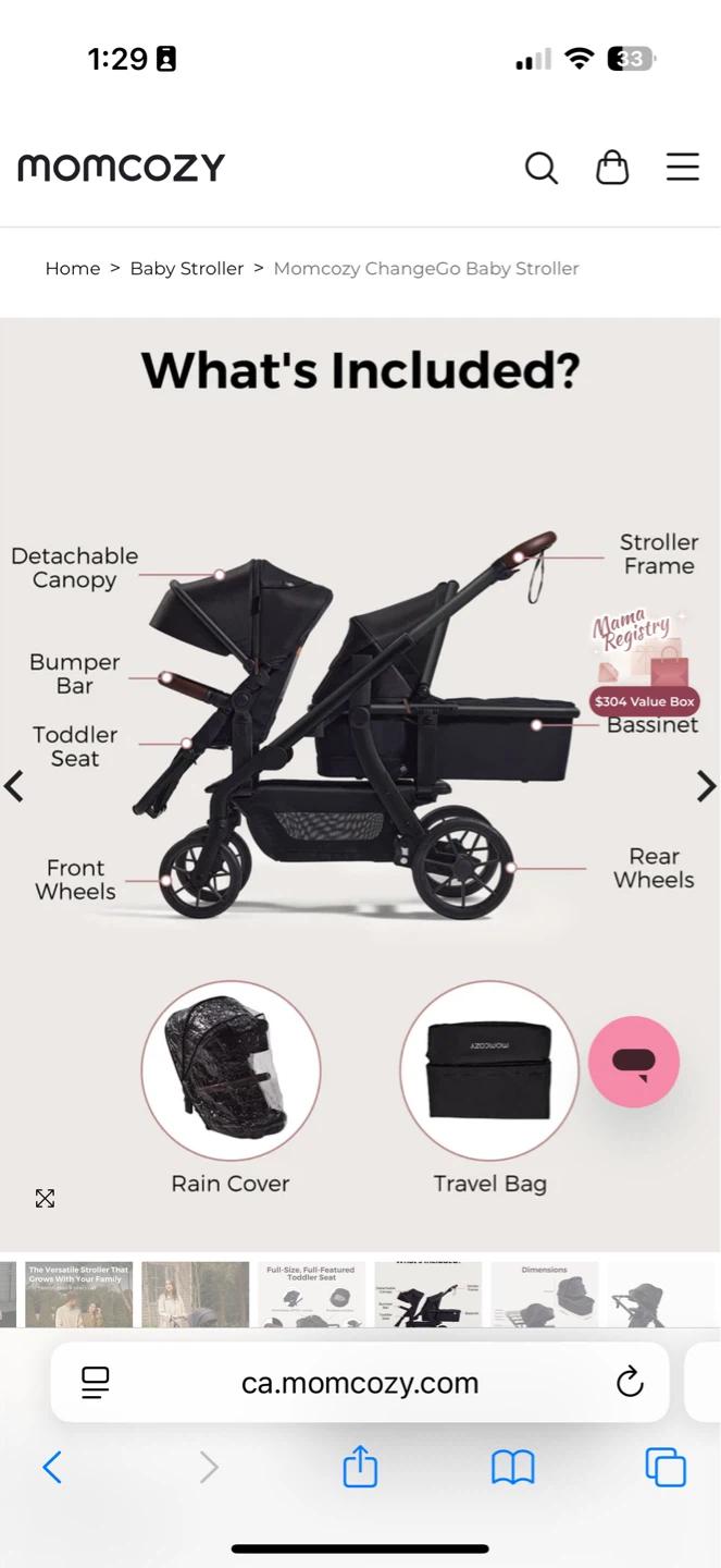 Double stroller