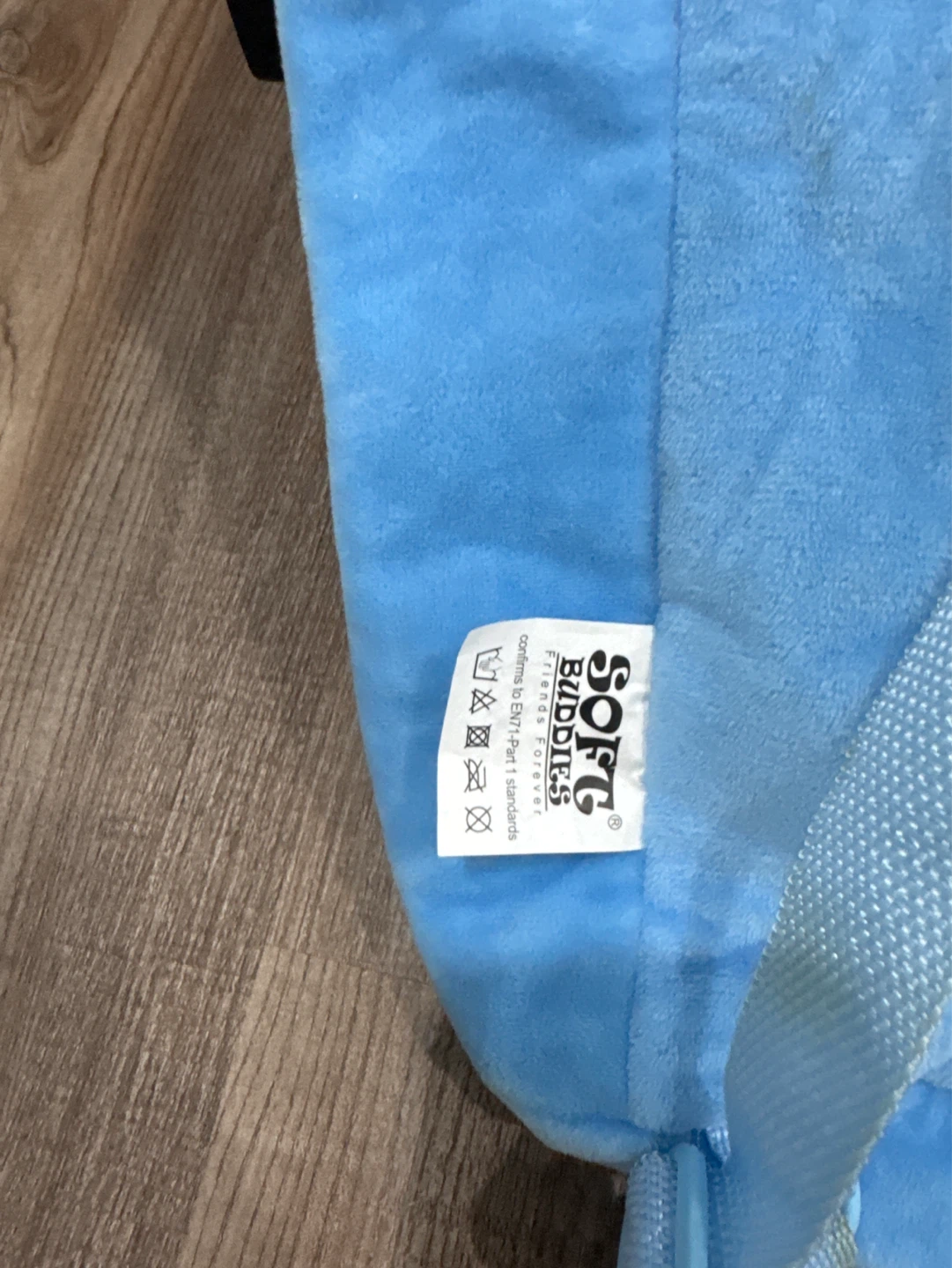 Blue Mickey Mouse Plush Backpack - photo 2
