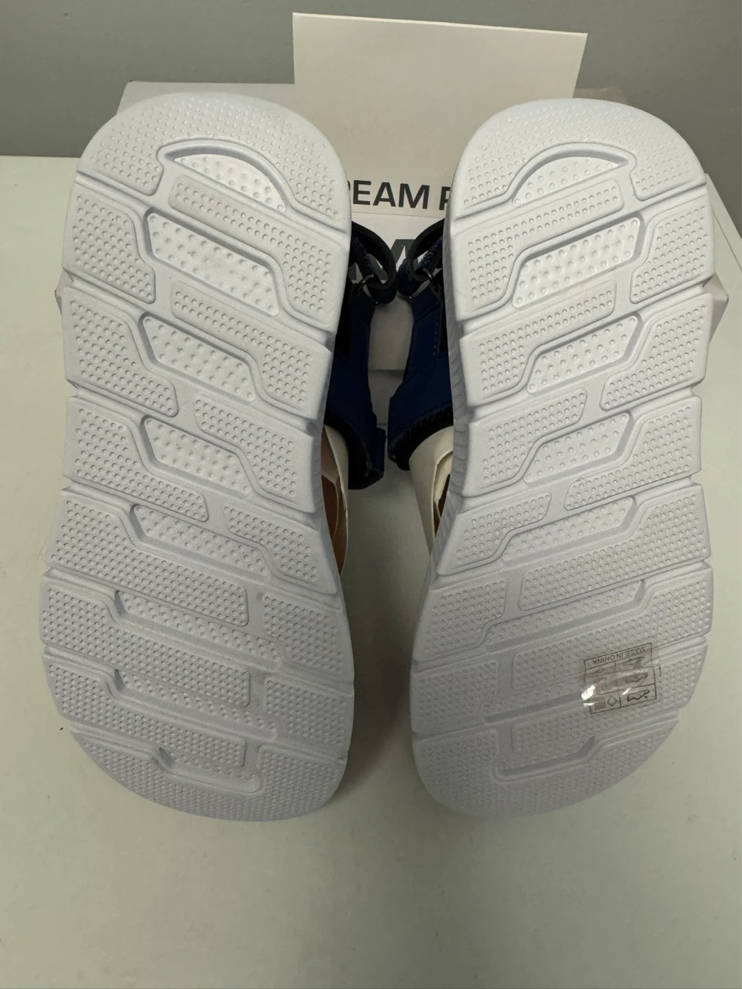 Dream Pairs Kids Sandals Size 2 youth  Navy/Orange - photo 4