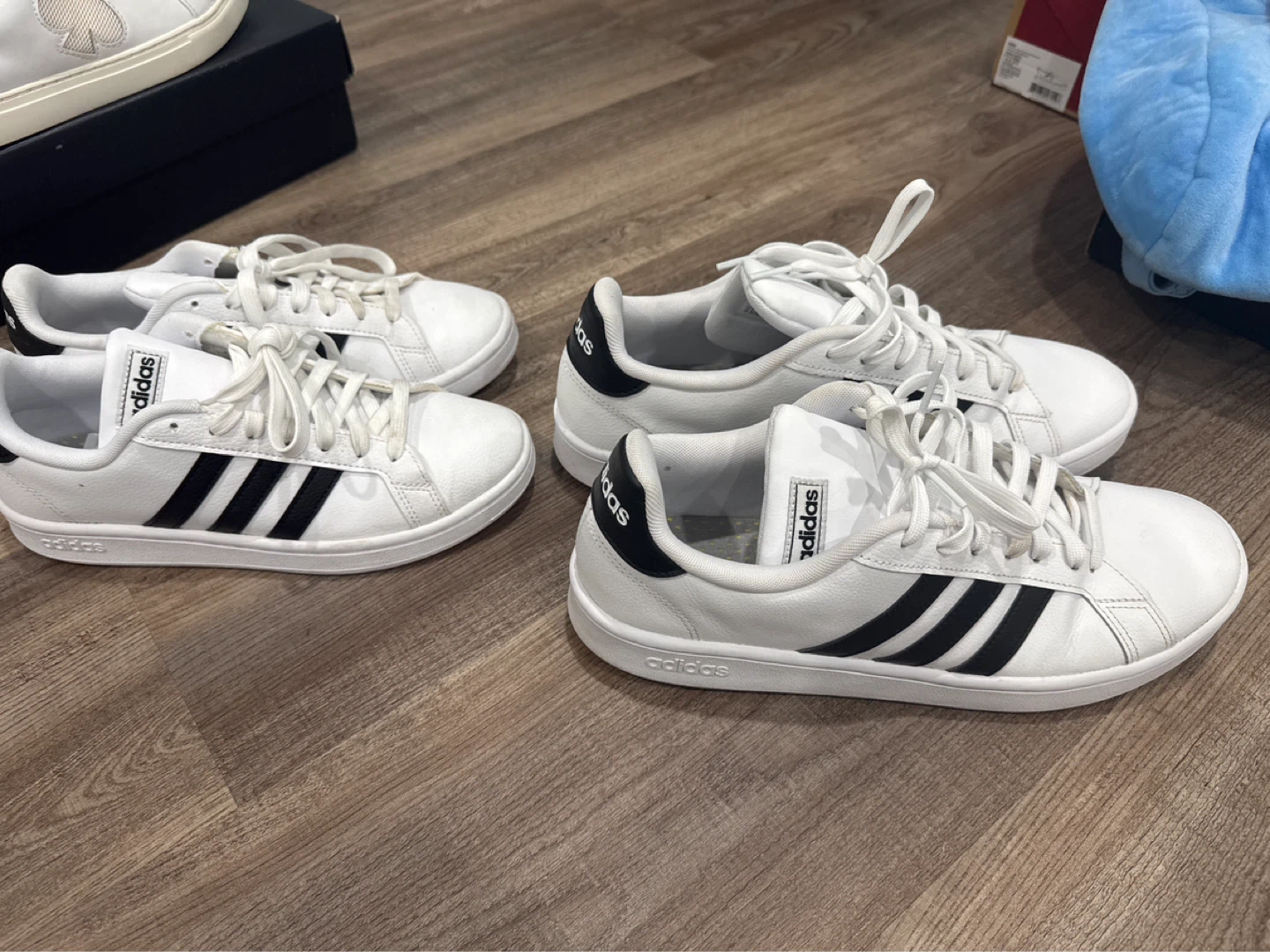 Adidas Grand Court Shoes White/Black Men's Size 10.5 - photo 3