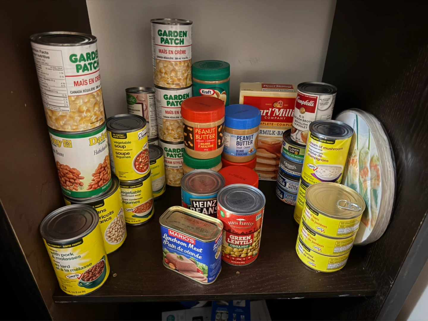 Assorted Canned Goods and Baking Mix - photo 2