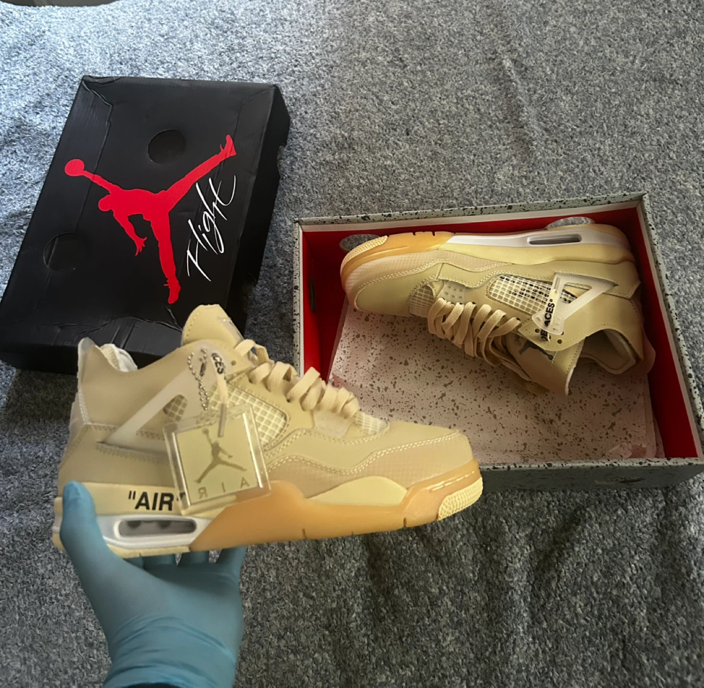 Jordan Retro 4 Off White - photo 4