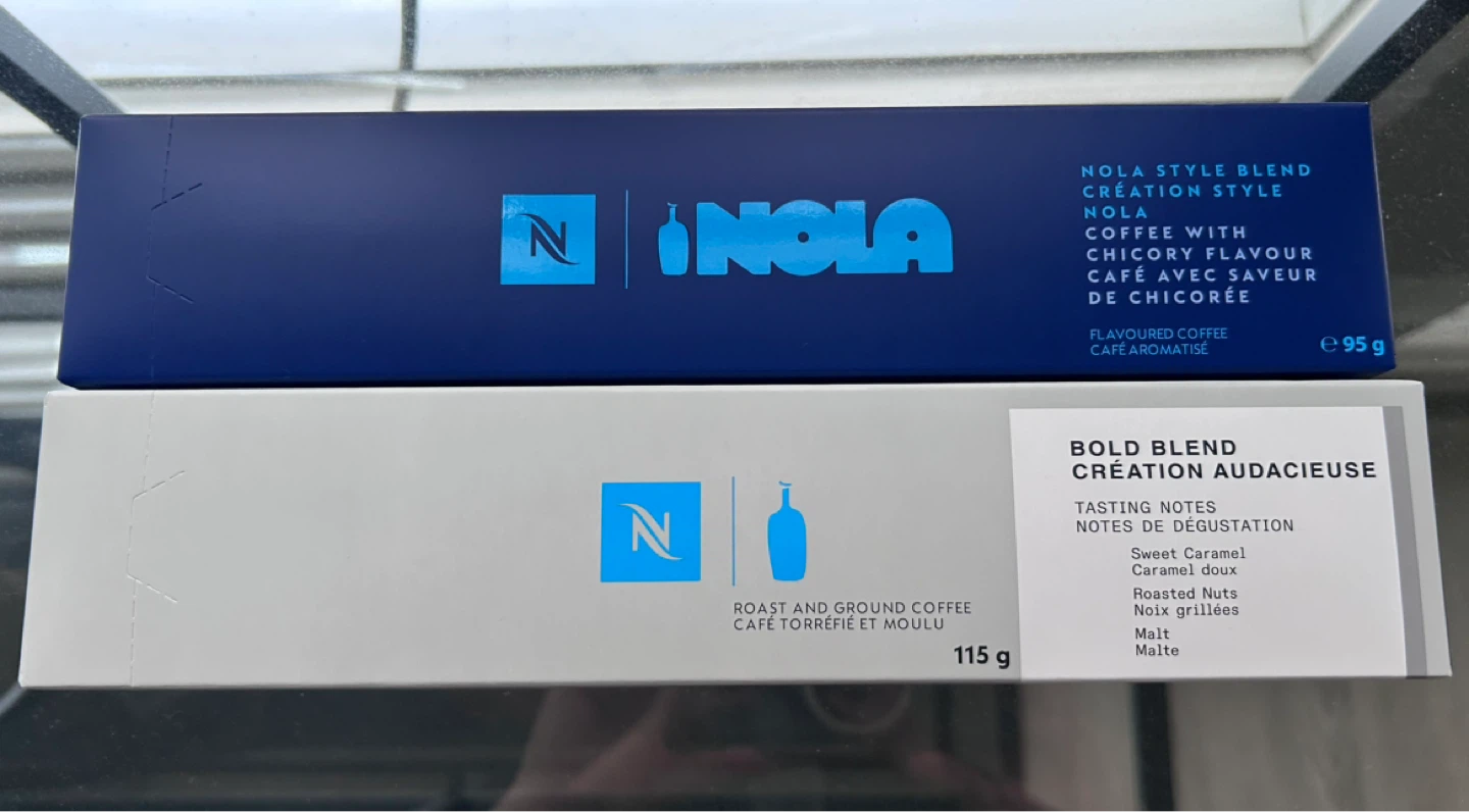 Nespresso Vertuo Blue Bottle Coffee Pods - Nola & Bold Blends