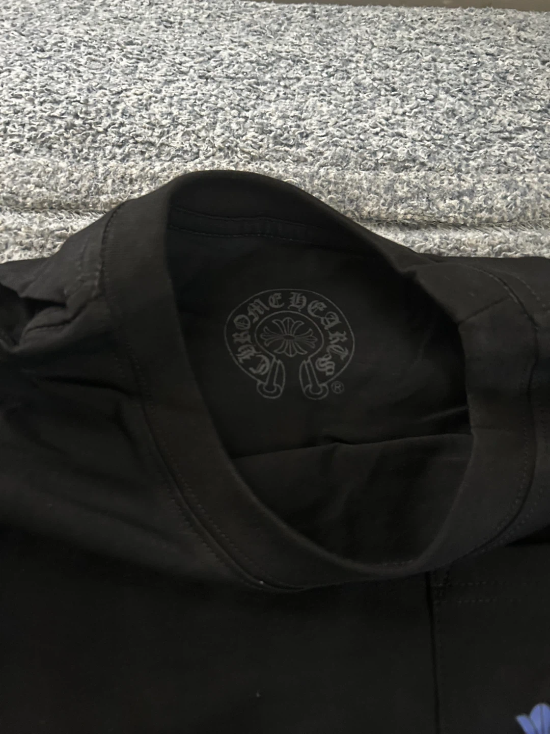 Chrome Hearts Long Sleeve Shirt Black Multi Color Crosses Size S - photo 5