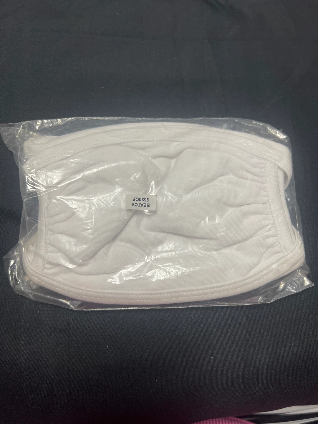 White Reusable Face Mask 5 Count - photo 2