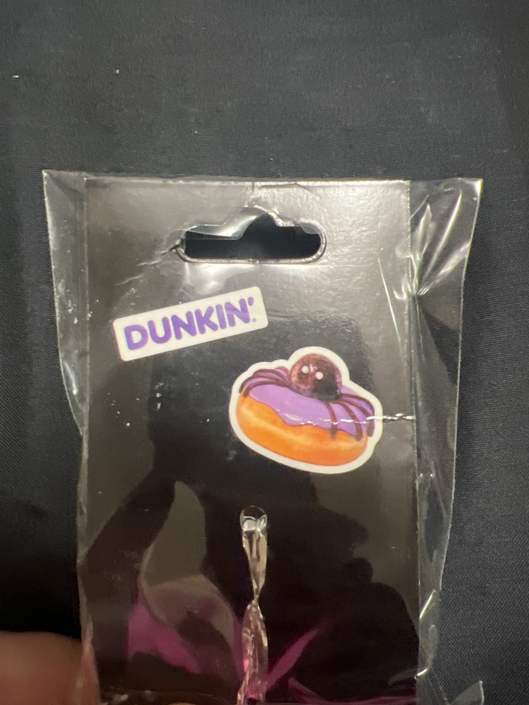 Dunkin' Spider Donut Straw Buddy