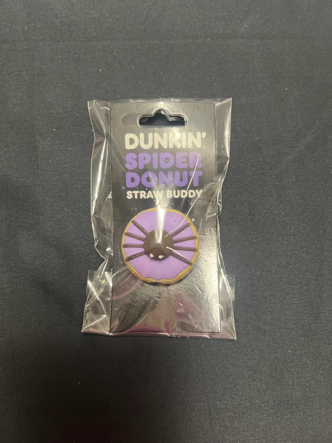 Dunkin' Spider Donut Straw Buddy - photo 2