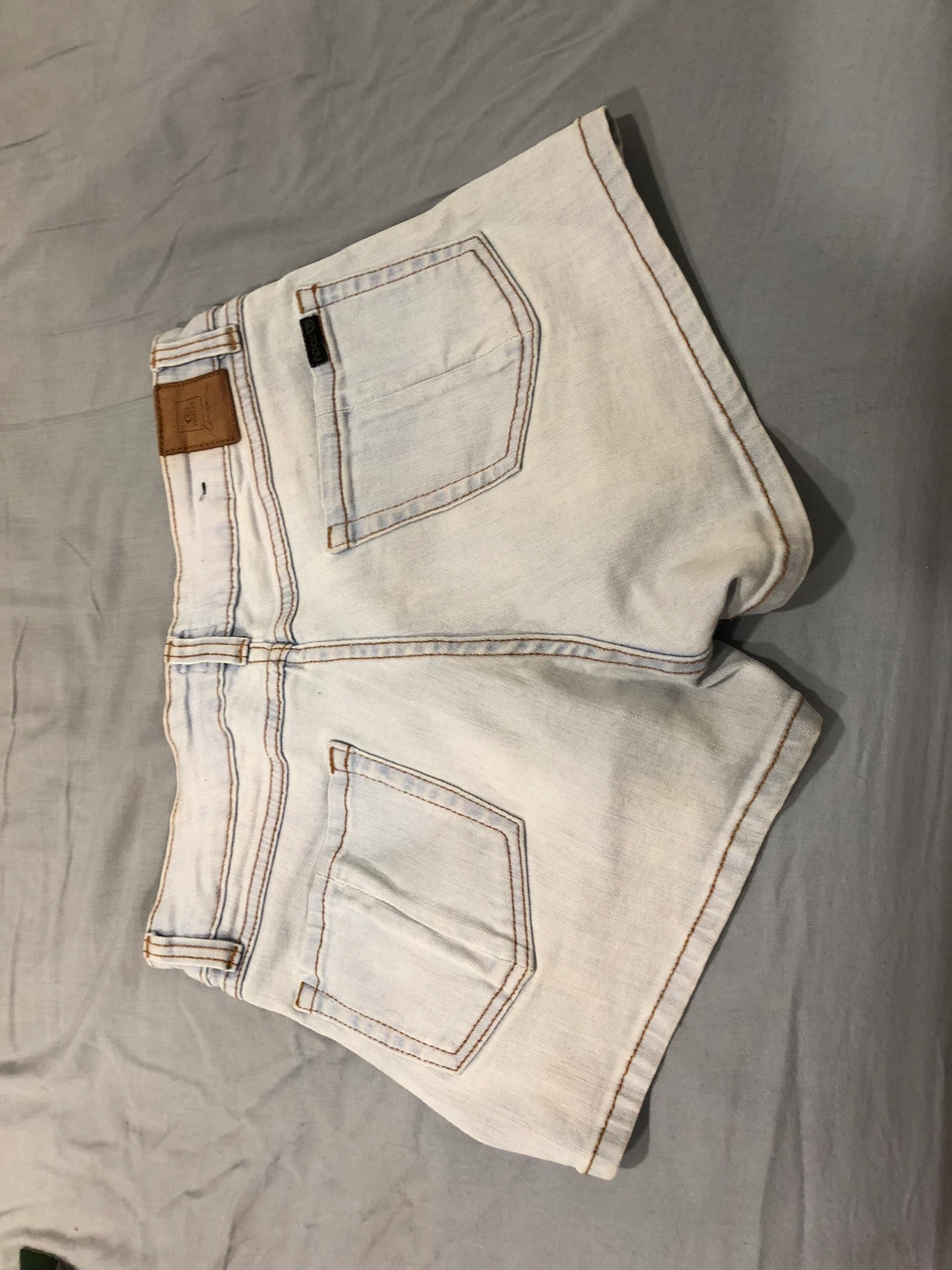 Roch Denim Light Wash Shorts - photo 4