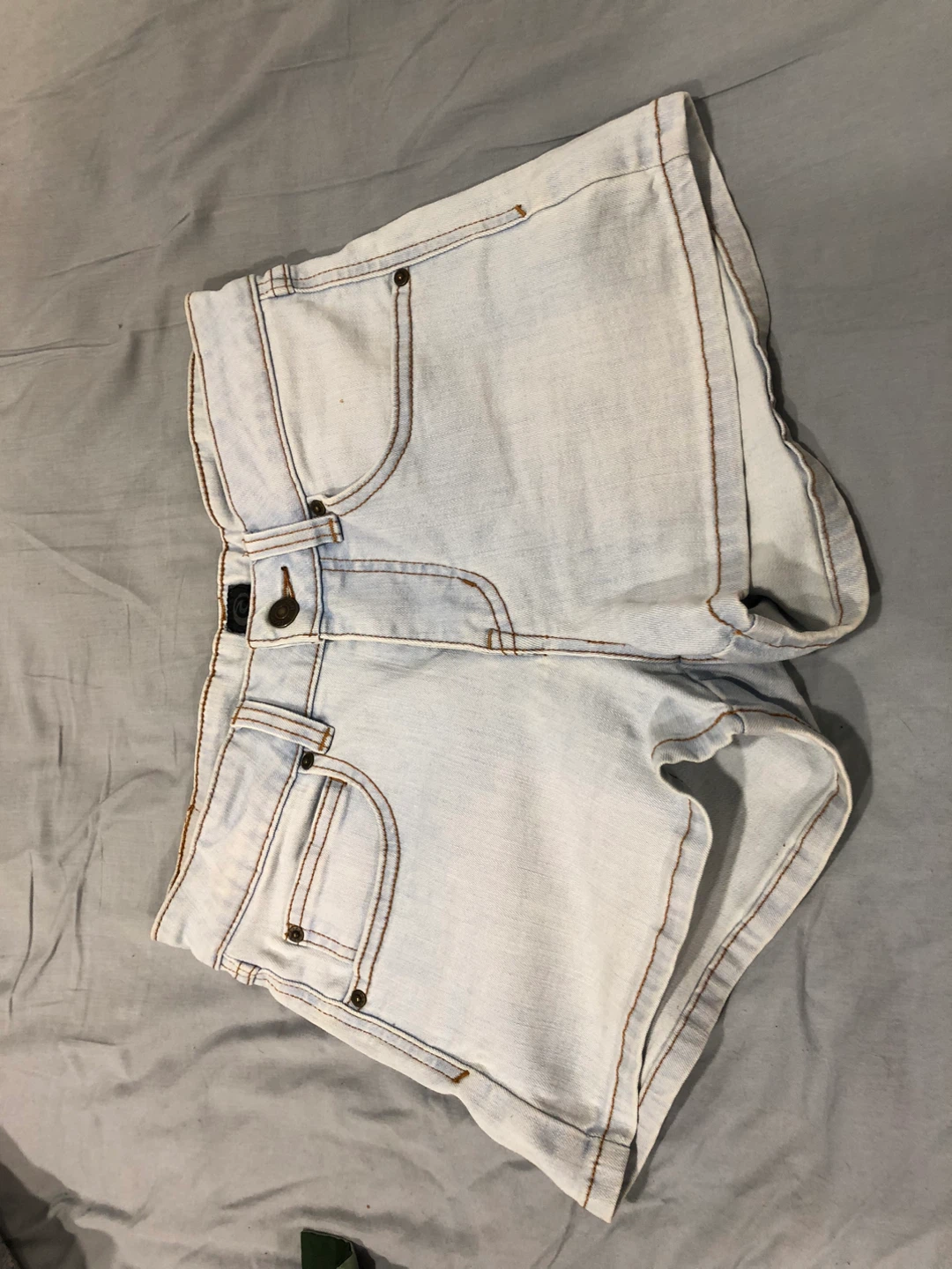 Roch Denim Light Wash Shorts