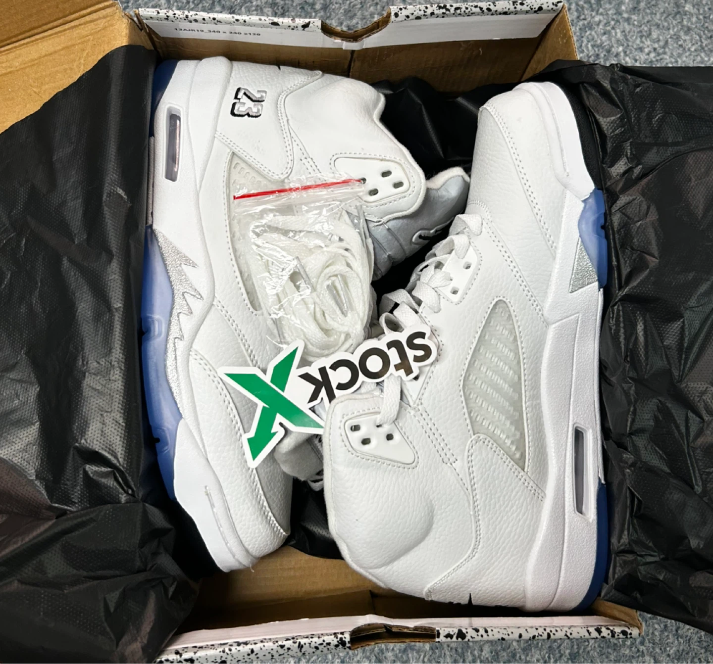 Air Jordan 5 Retro White/Wolf Grey