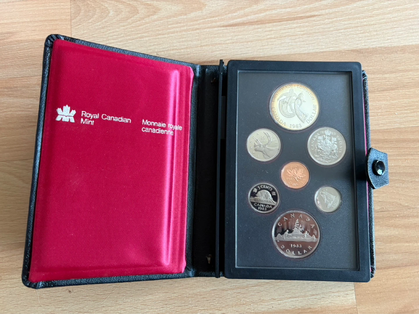 Canada Double Dollar 1983 Proof Set w/ Silver Dollar - photo 3