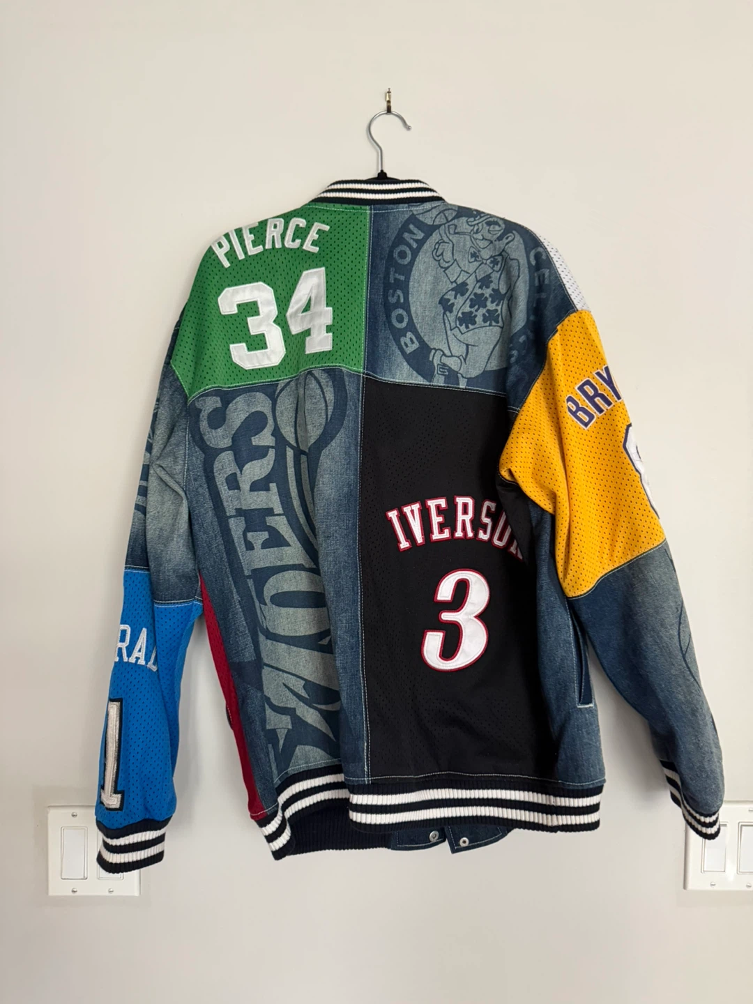 Patchwork NBA Letterman Jacket - photo 2