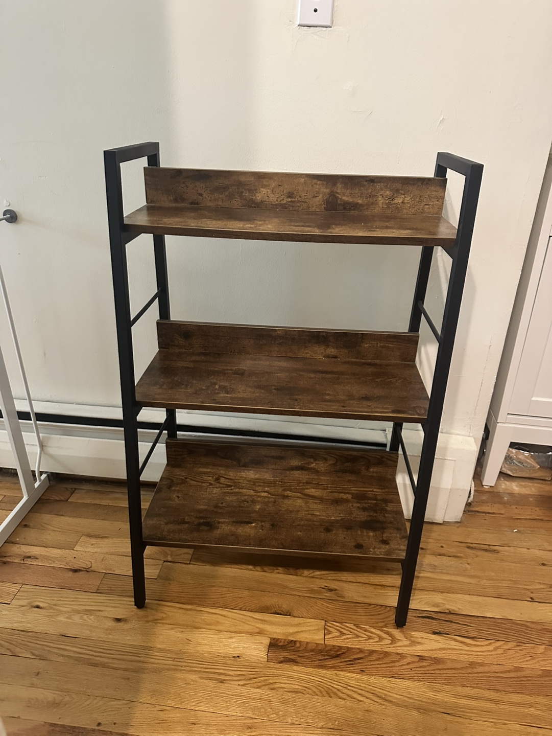3-Tier Ladder Shelf - Wood - photo 3