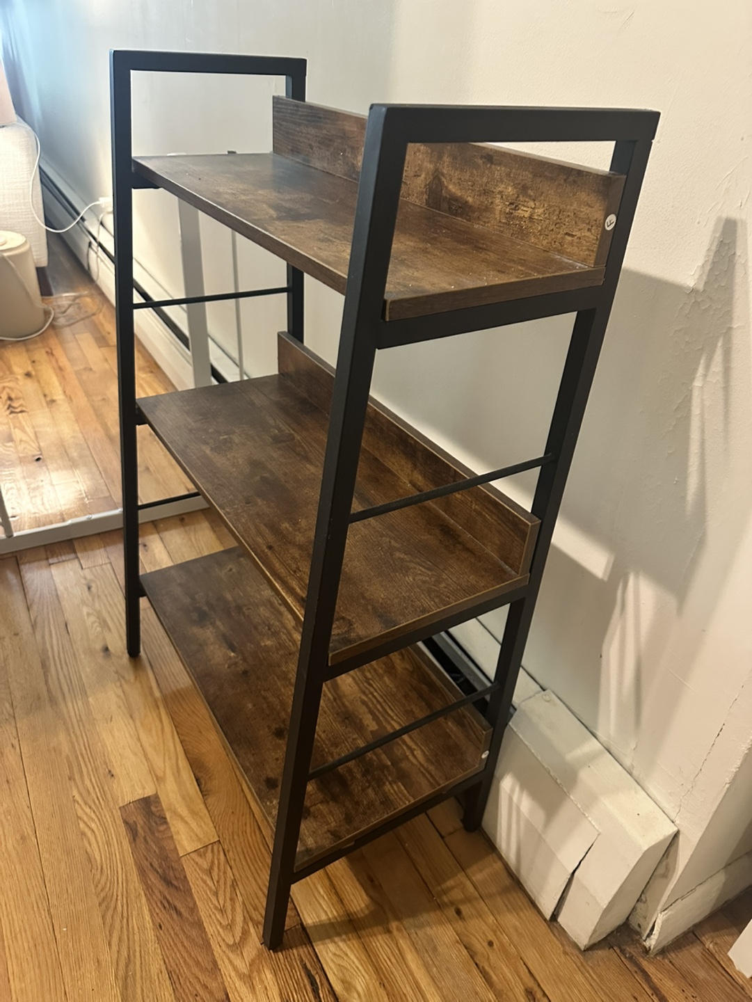 3-Tier Ladder Shelf - Wood