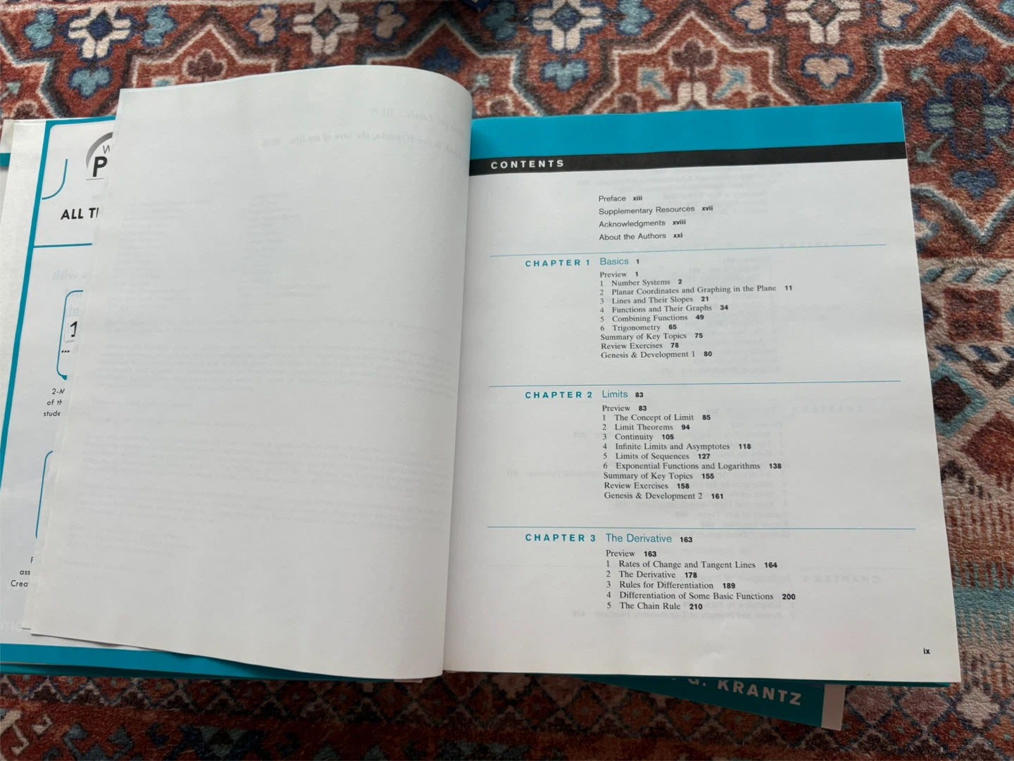 Calculus Single Variable 2nd Edition Textbook - photo 3