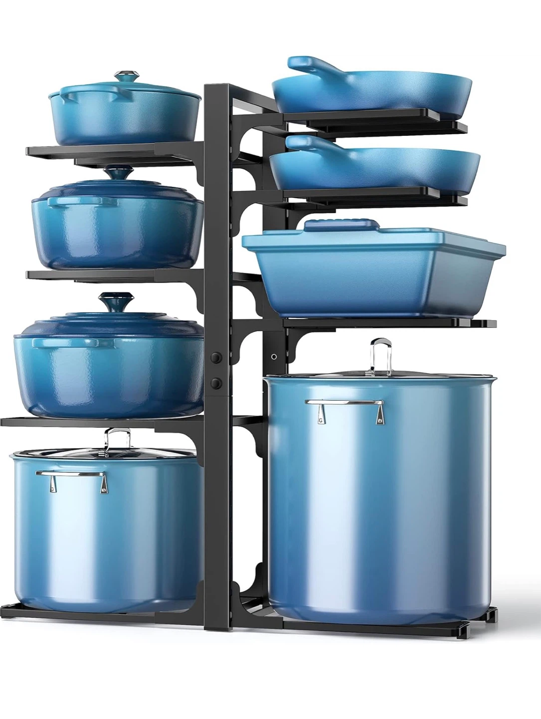 Adjustable Pot and Pan Rack Organizer - photo 3