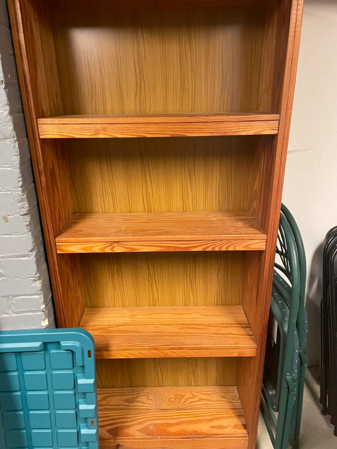 Wooden Bookshelf