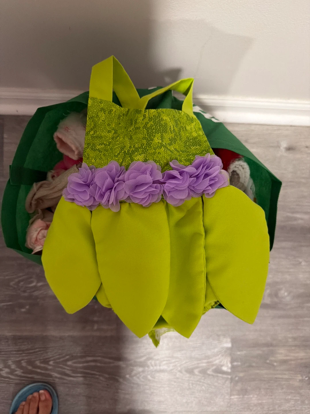 Baby Girls Strawberry & Green Dress Bundle - photo 2