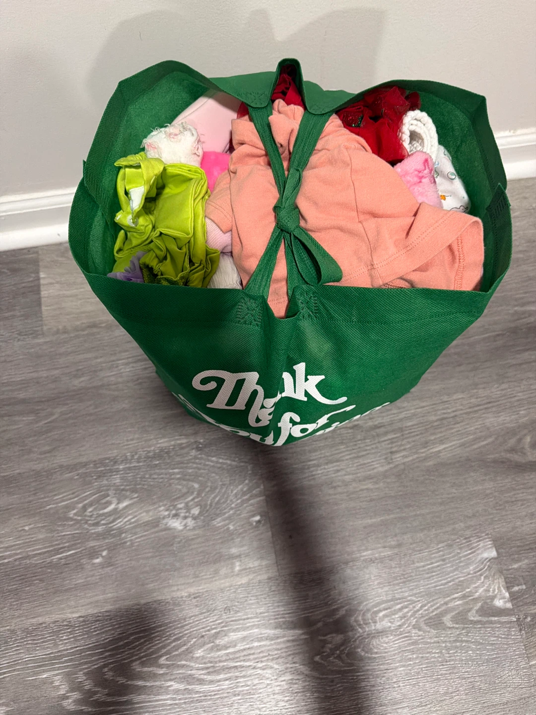 Baby Girls Strawberry & Green Dress Bundle - photo 4