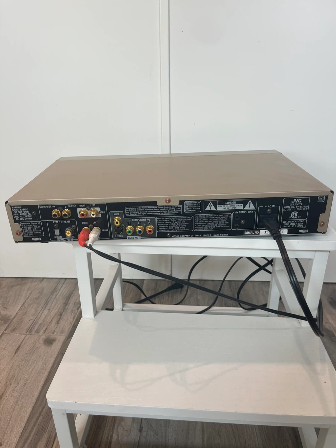 JVC XV-SA75 DVD Player - photo 2