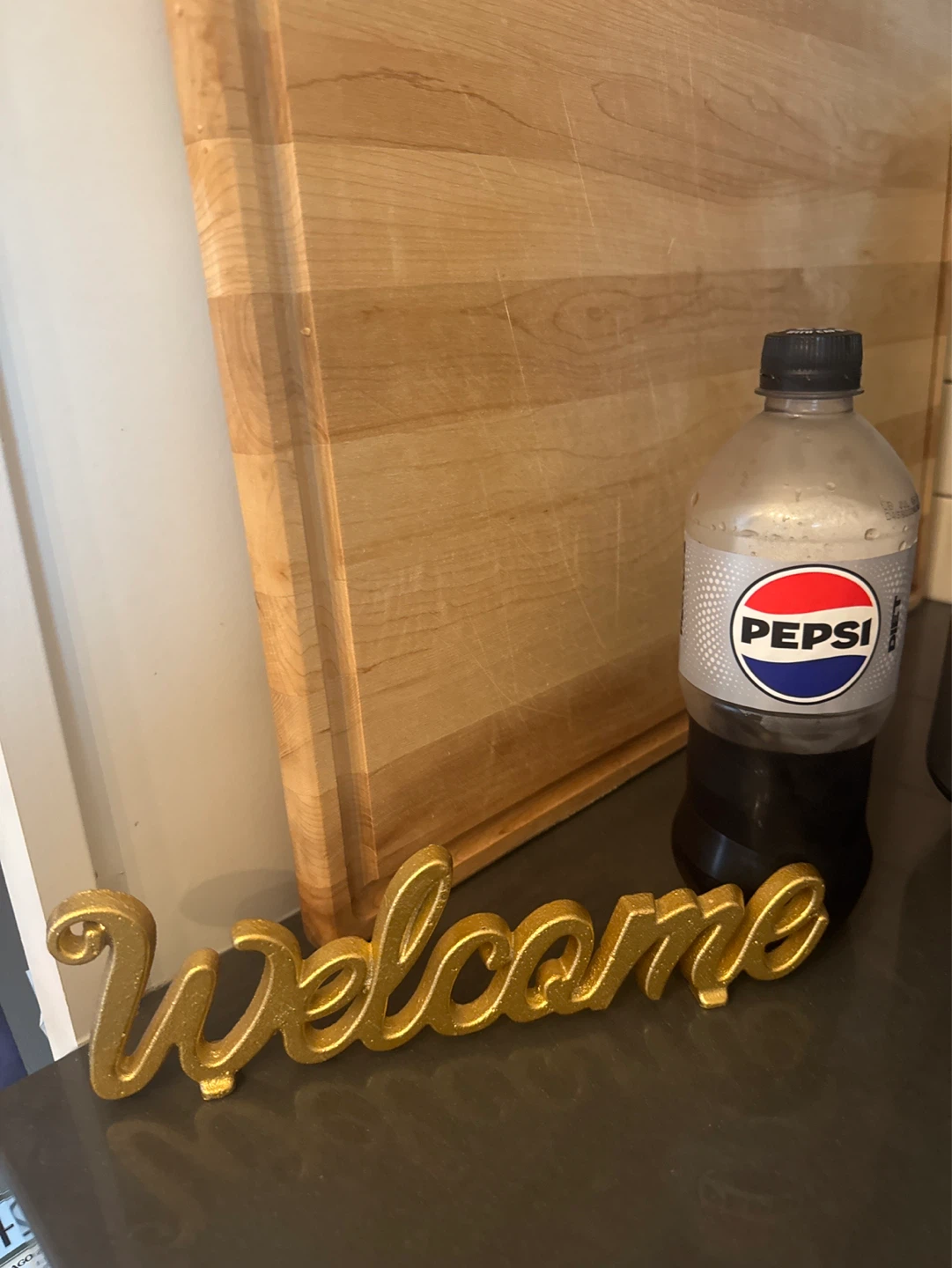Gold "Welcome" Sign - photo 3