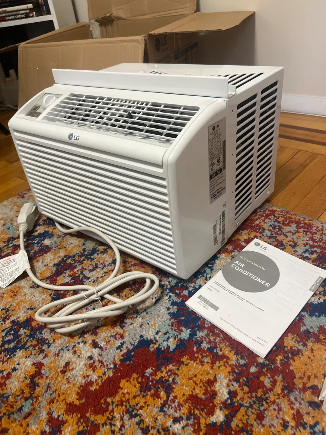 LG 5,000 BTU Room Air Conditioner LW5016 - photo 2