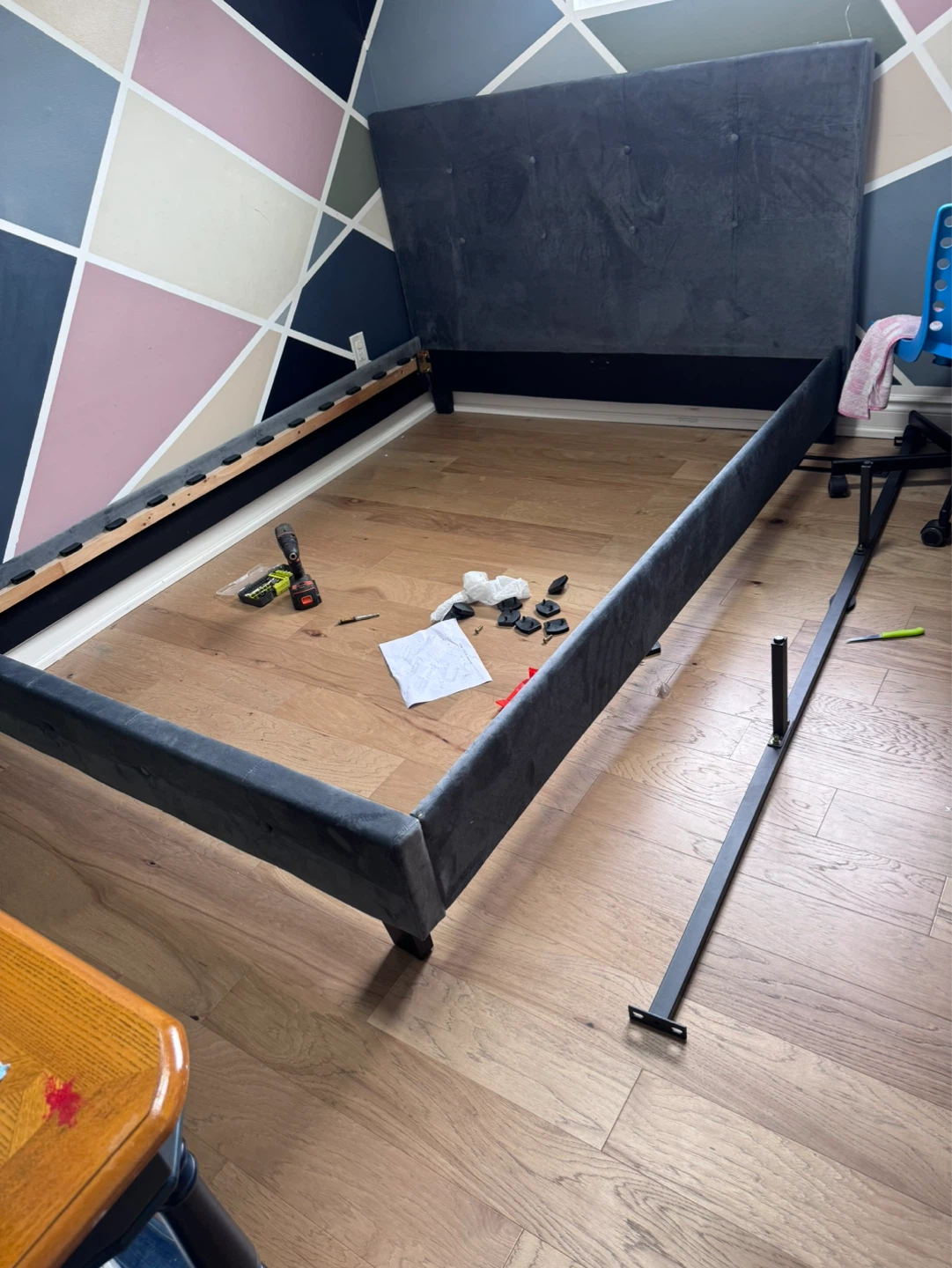 Queen bed frame