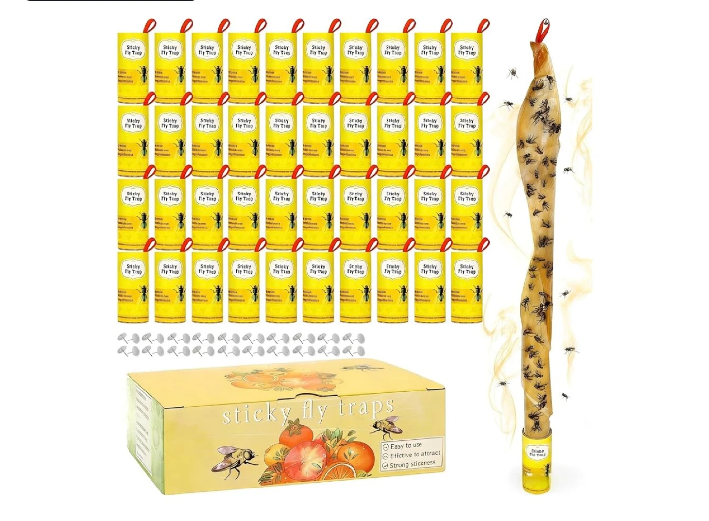 40 Pack Sticky Fly Traps - photo 4