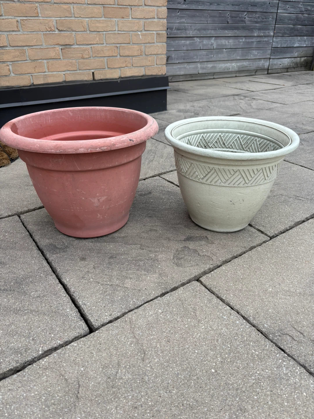 Two large Garden Planters