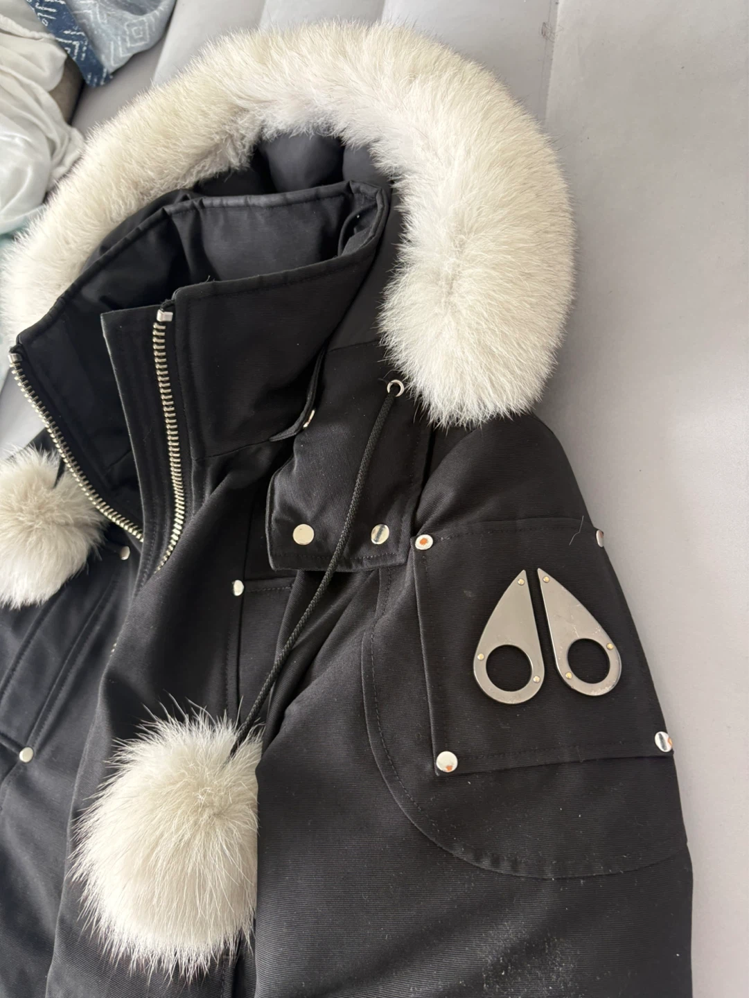 Moose Knuckles Down Filled Bomber Jacket - photo 2