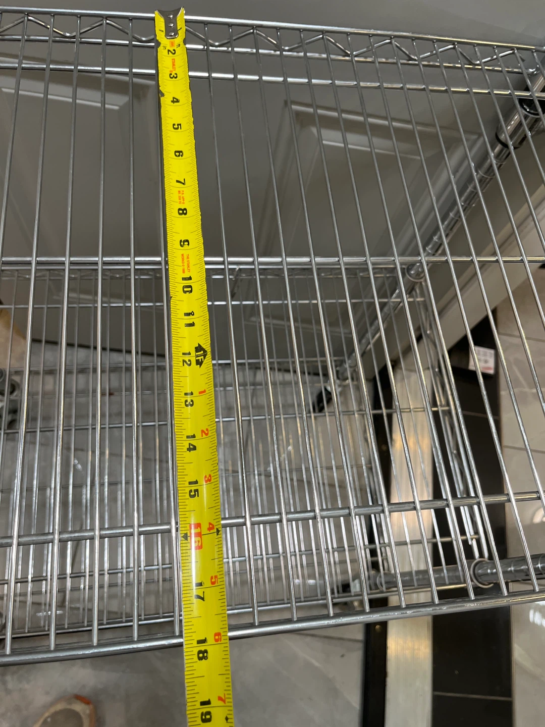 Chrome Wire Shelving Unit - photo 4