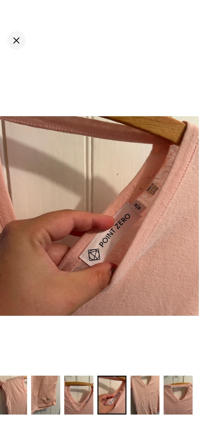 Point Zero Pink V-Neck T-Shirt - photo 5