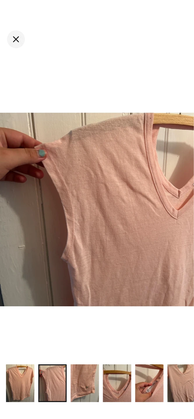 Point Zero Pink V-Neck T-Shirt - photo 2
