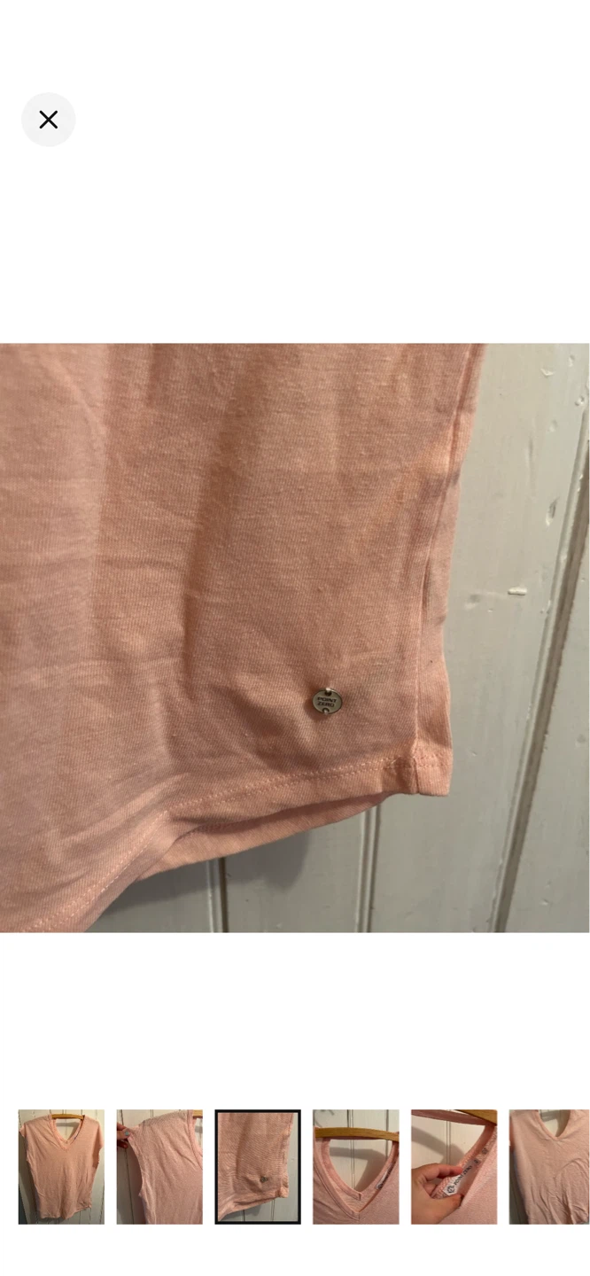 Point Zero Pink V-Neck T-Shirt - photo 3