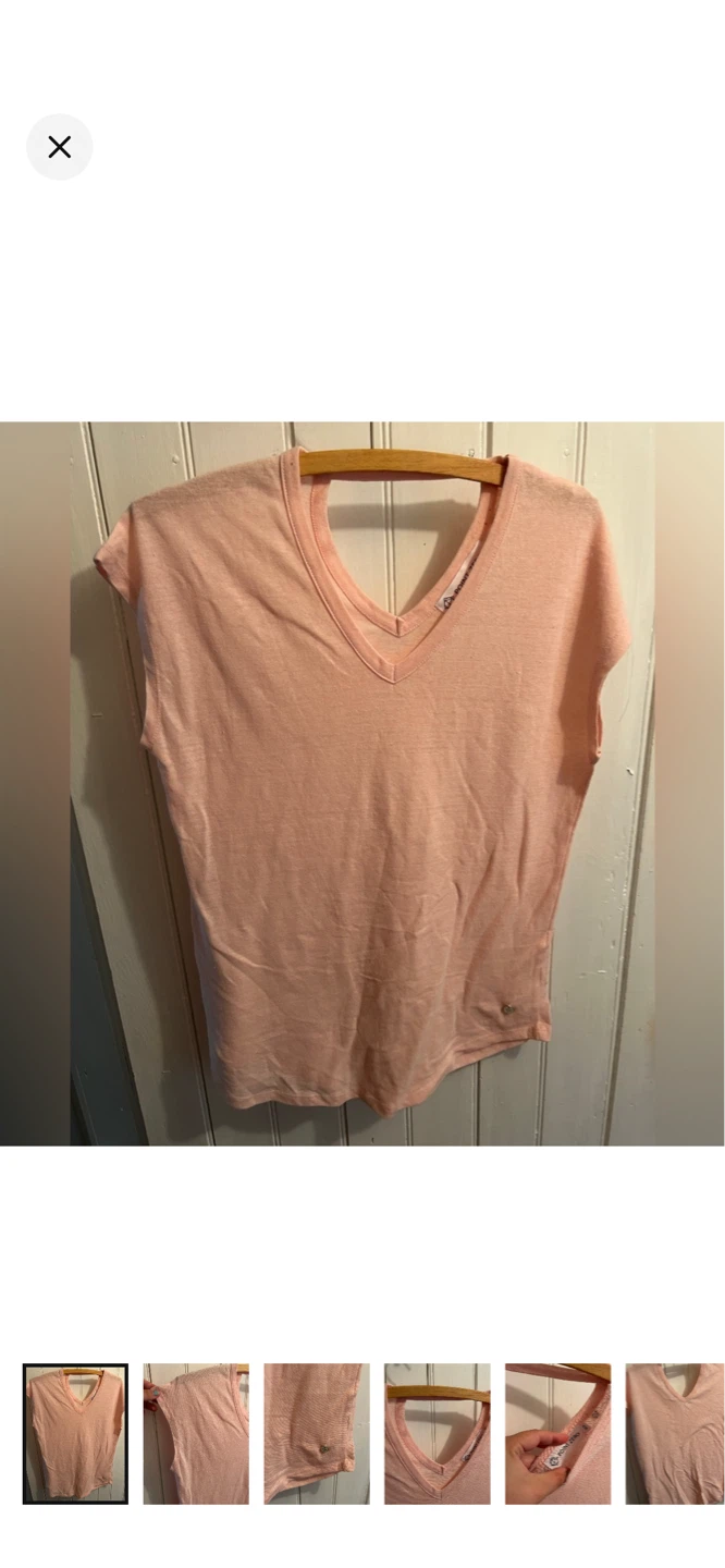 Point Zero Pink V-Neck T-Shirt