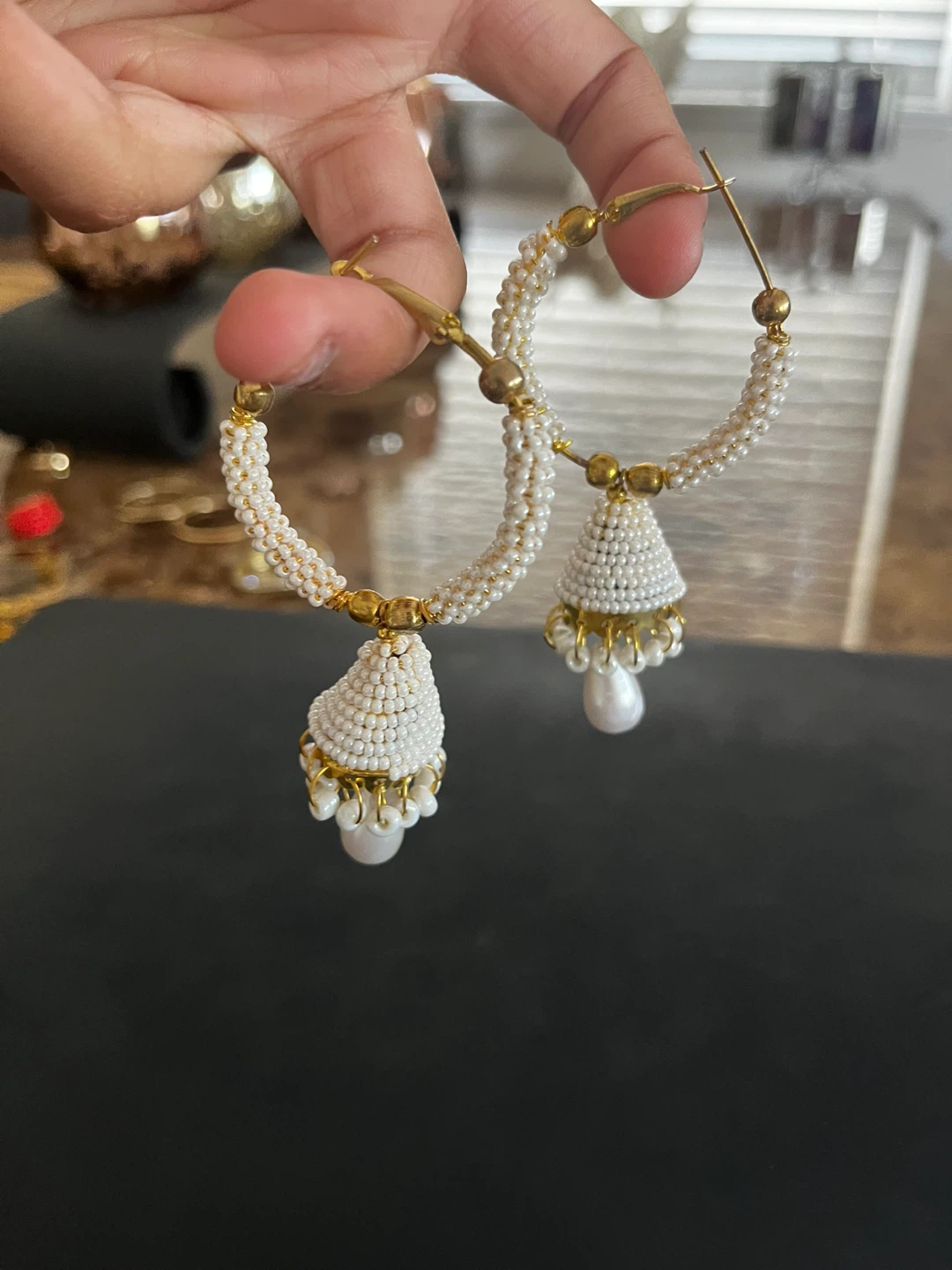 Jhumka-like earrings - photo 2