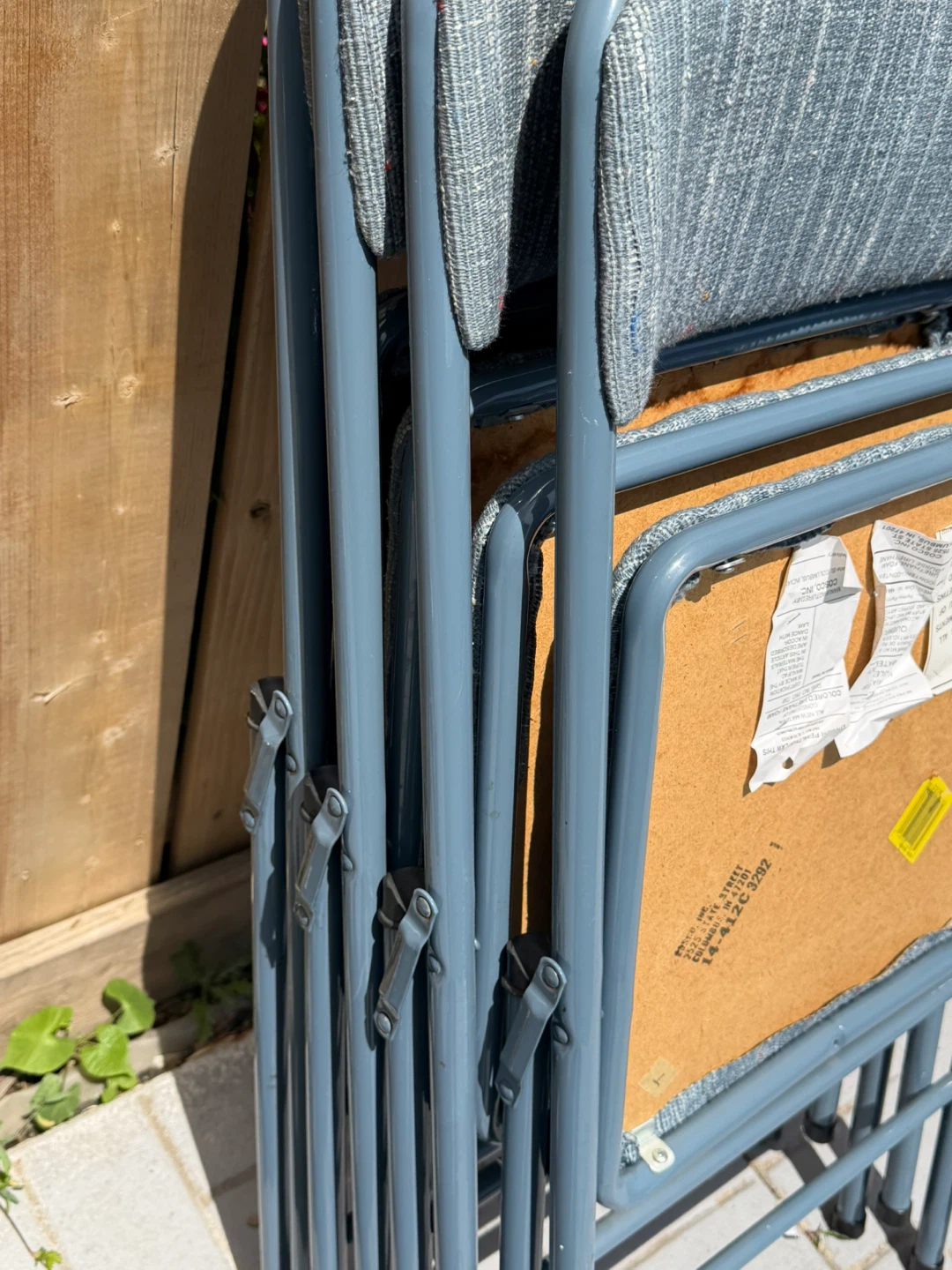Set of 4 Folding Chairs- all for 30$ - photo 4