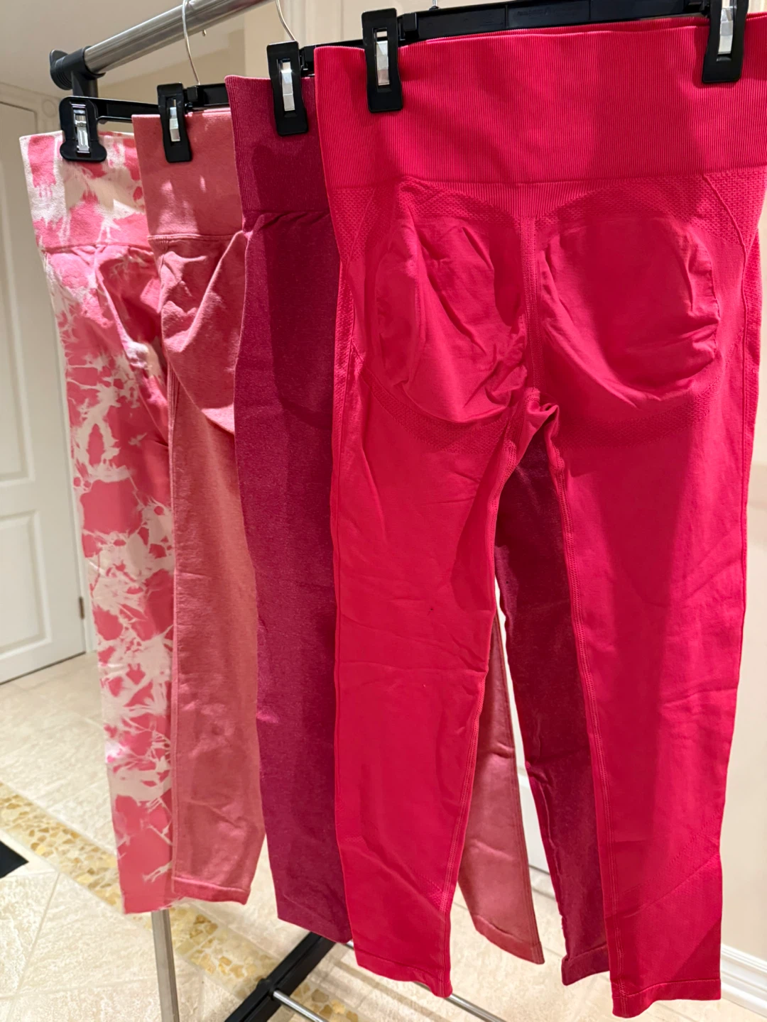 Seamless Leggings Bundle - Pink Tones