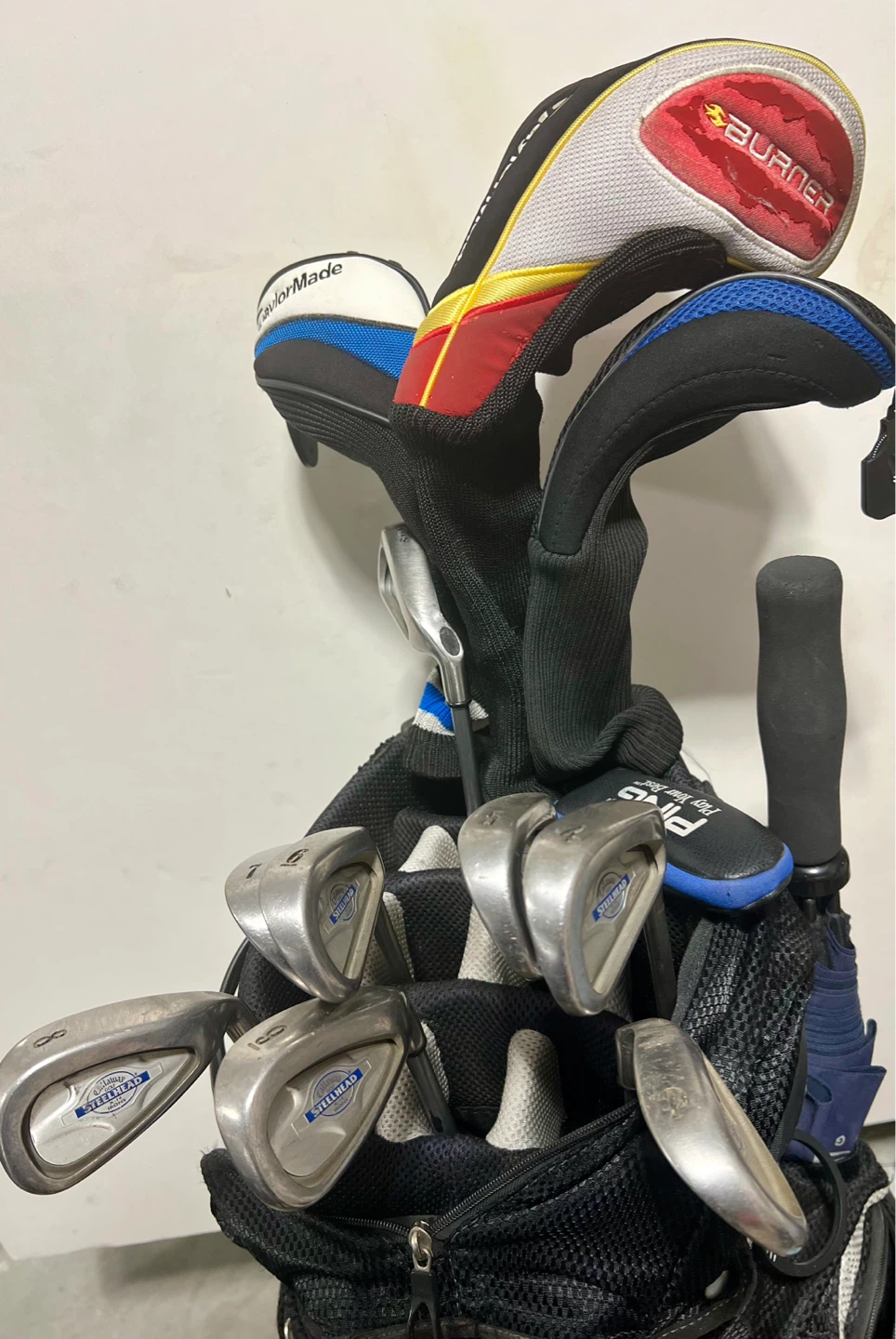 TaylorMade Burner and Callaway Steelhead Golf Club Set with Bag - photo 4