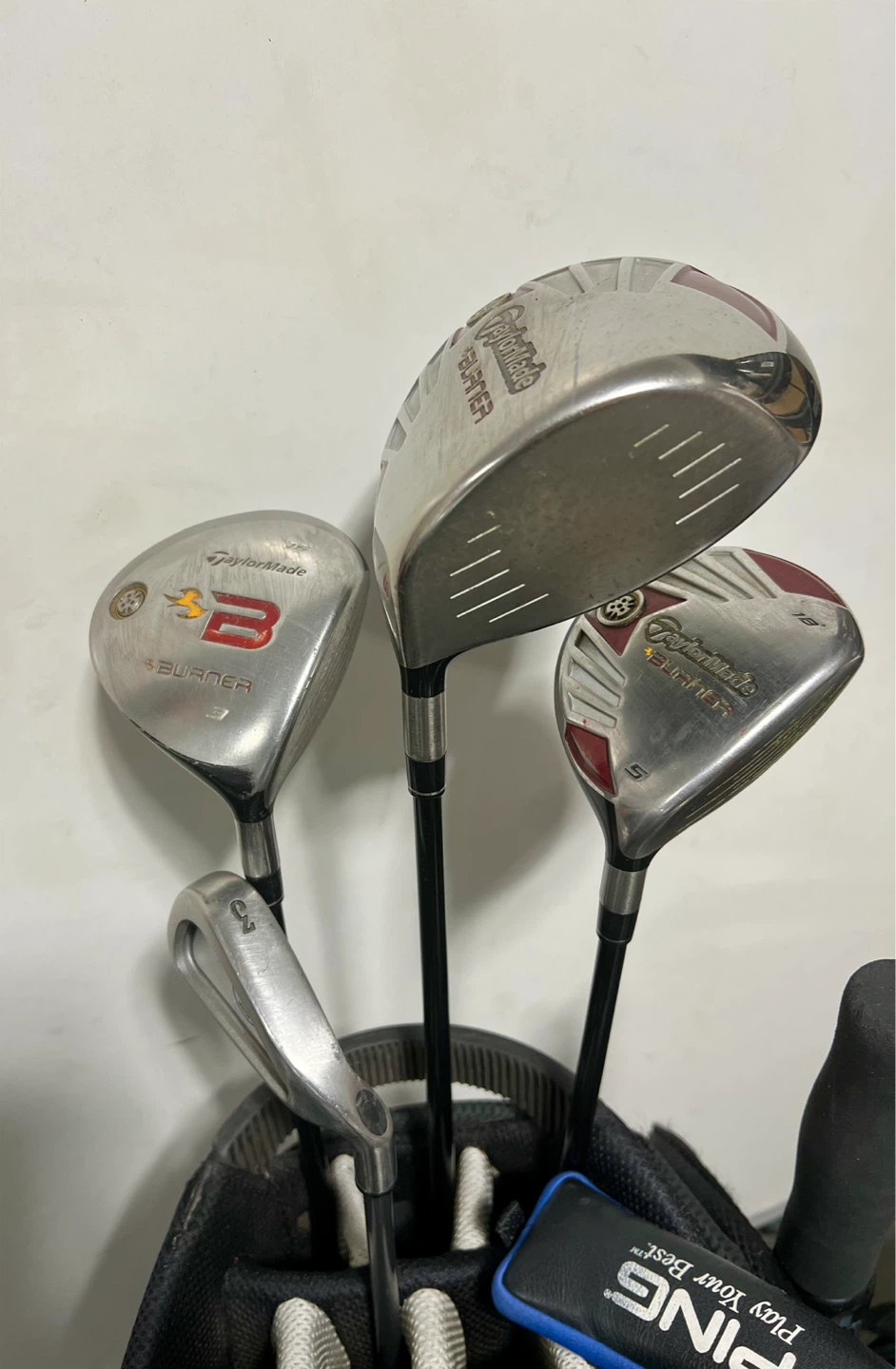 TaylorMade Burner and Callaway Steelhead Golf Club Set with Bag - photo 3