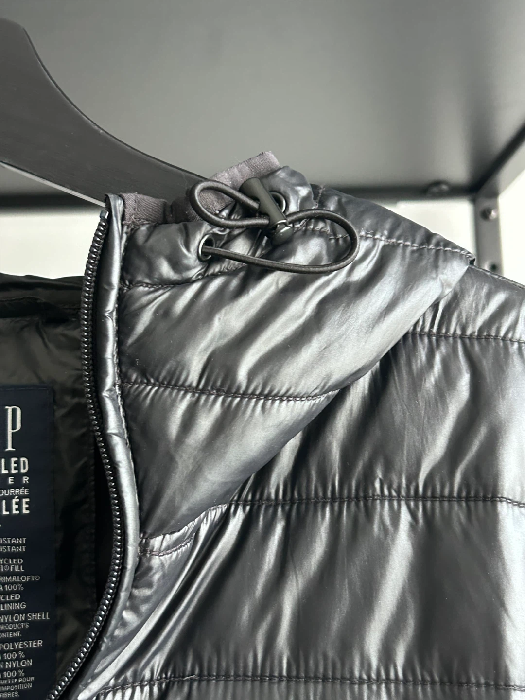GAP Recycled Puffer Jacket Size Small - photo 4
