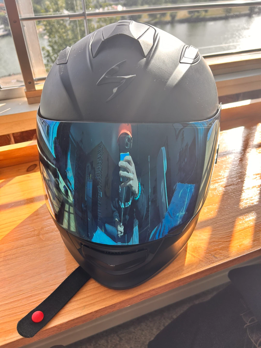 Scorpion EXO-491 Matt Black Motorcycle Helmet