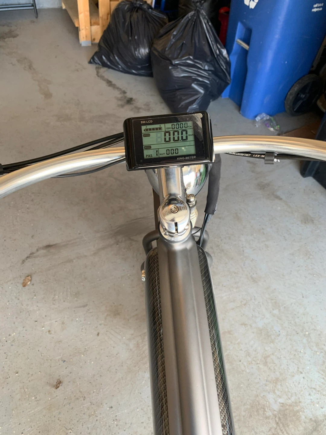Grey Electric Cruiser Bike - photo 3