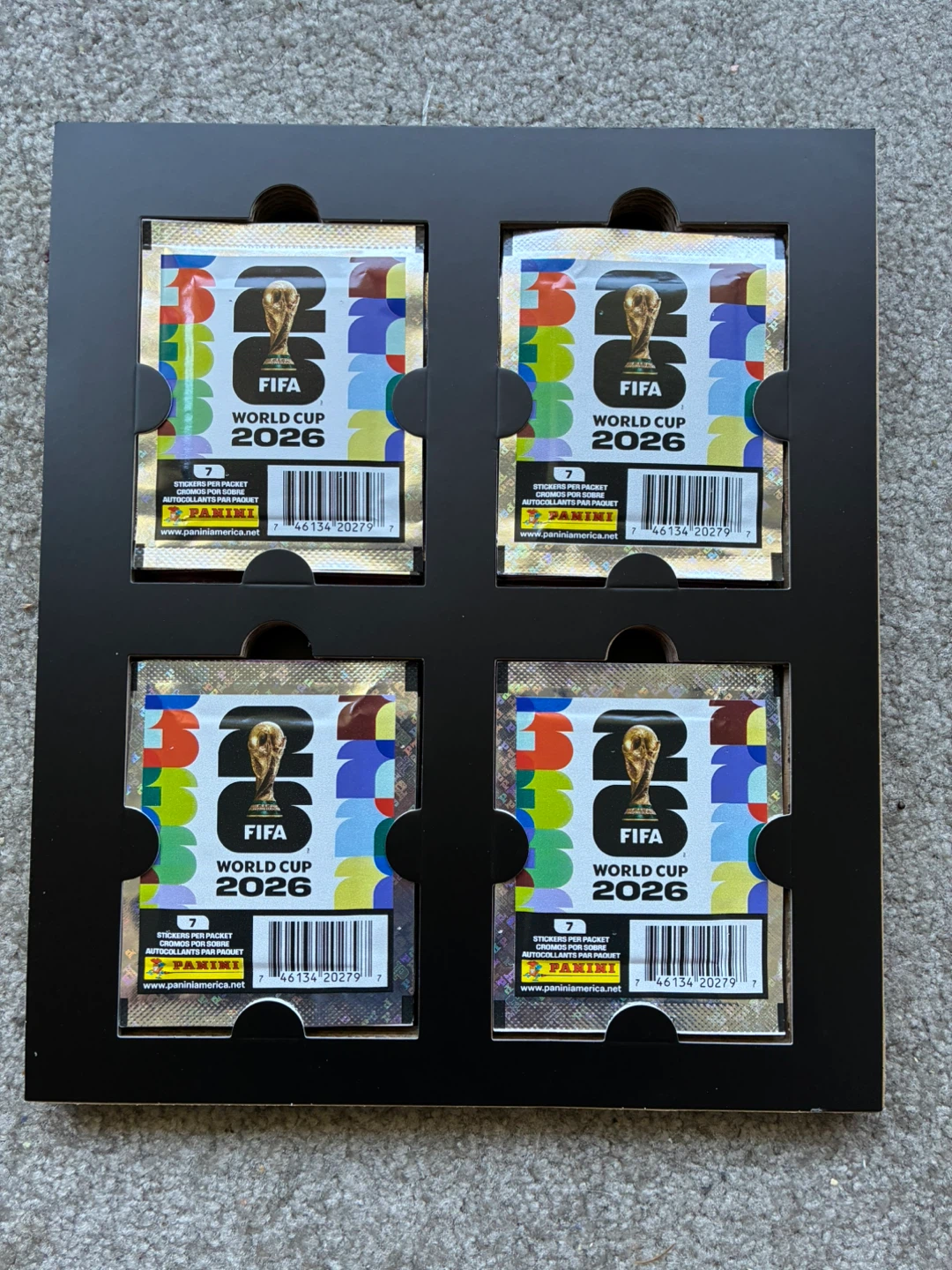 40 x Packets with 7 Stickers Each (280 Stickers in Total)