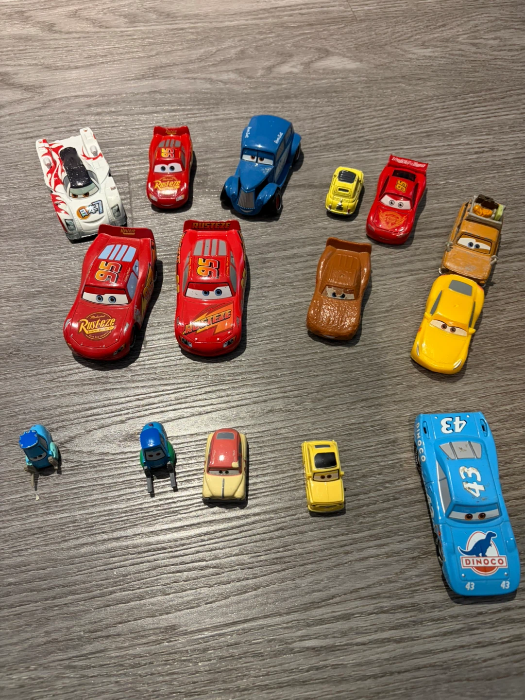 Disney Pixar Cars Die-Cast Toy Cars Lot